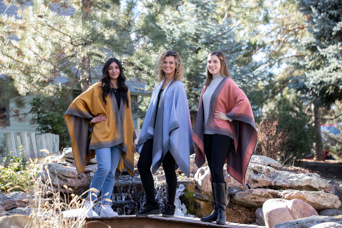 Reversible Alpaca Cape