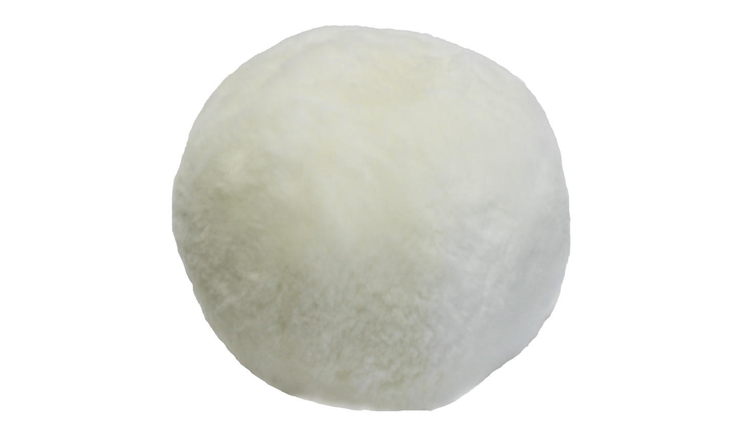 Shorn Sheepskin Ball Cushion