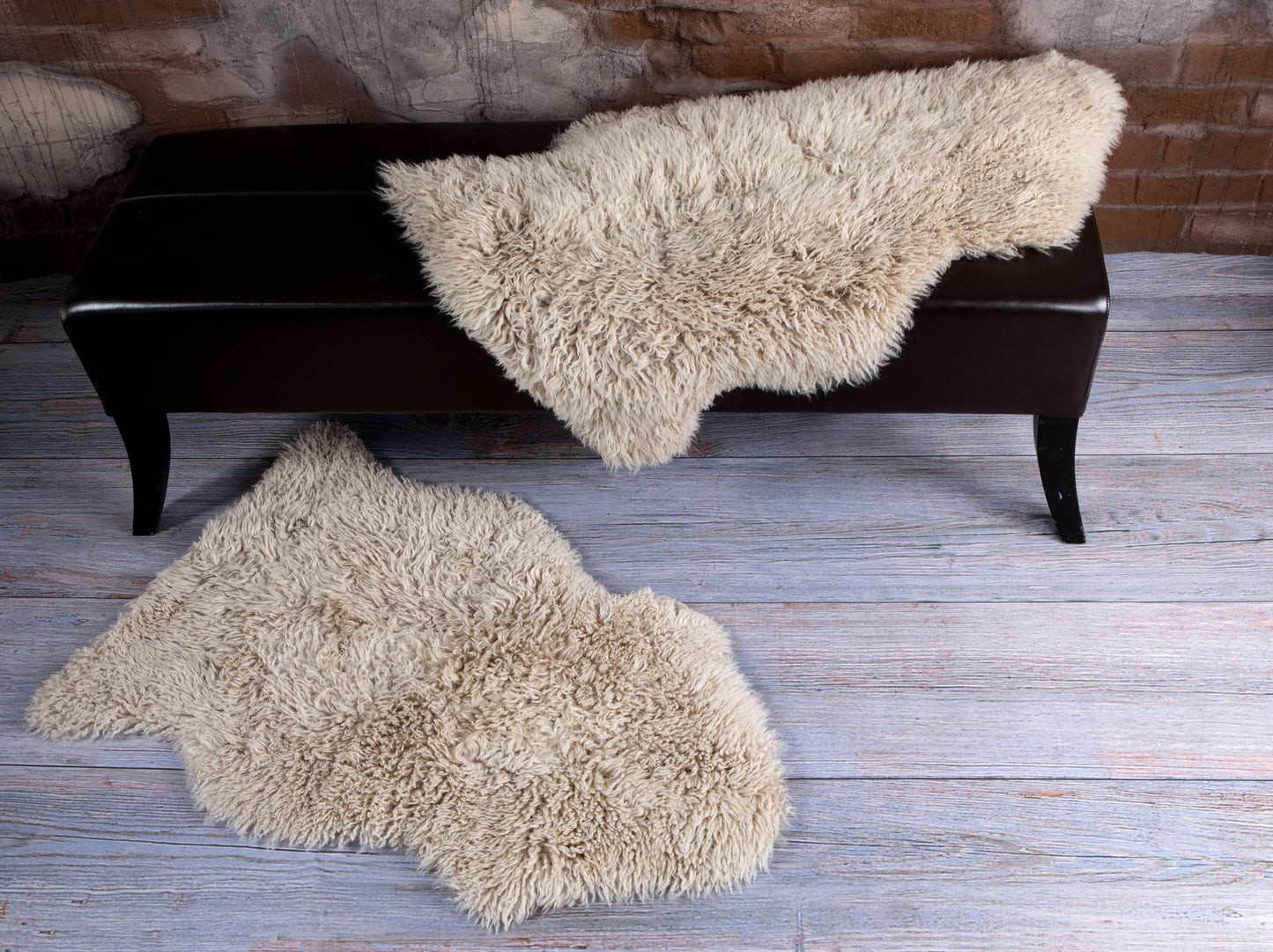Curly Long Wool Single Rug