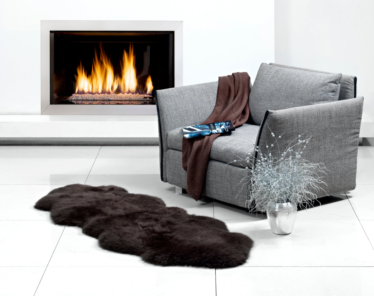 Long Wool Double Rug