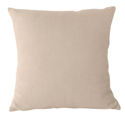 Basketweave Camel Hair Cushion