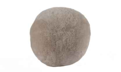 Shorn Sheepskin Ball Cushion
