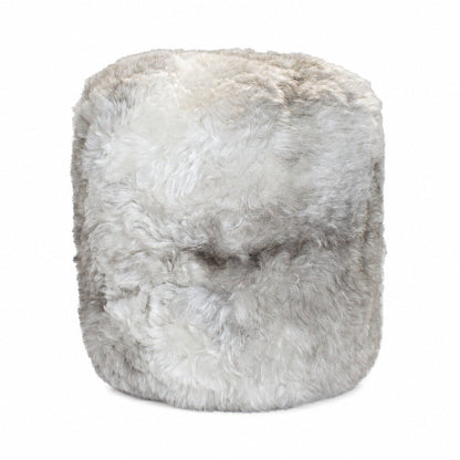 Icelandic Shorn Pouffe