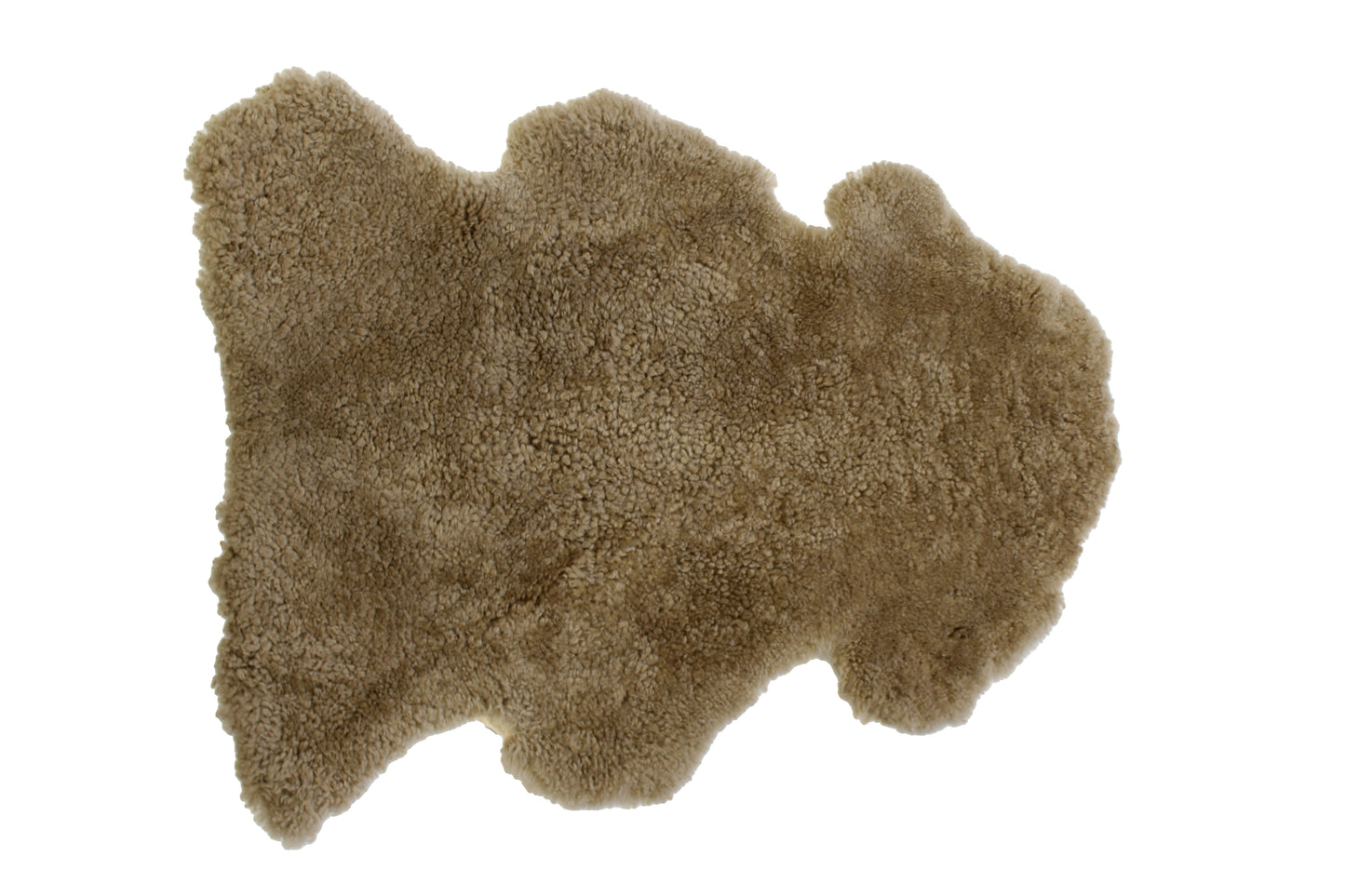 Shorn Curly Sheepskin Manufacturing Skin