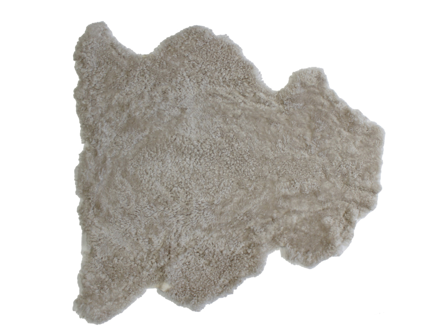 Shorn Curly Sheepskin Manufacturing Skin