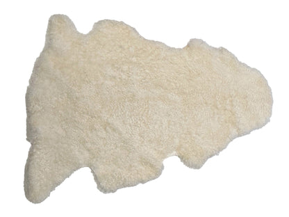 Shorn Curly Sheepskin Manufacturing Skin