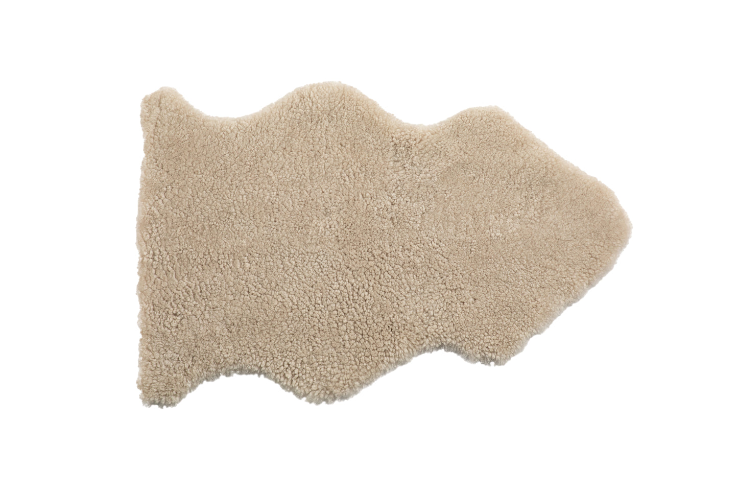 Extra Curly Shorn Single Rug
