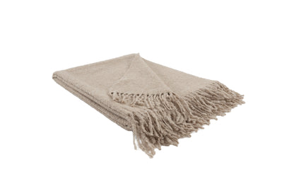 Alpaca Boucle Throw