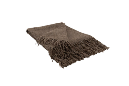 Alpaca Boucle Throw