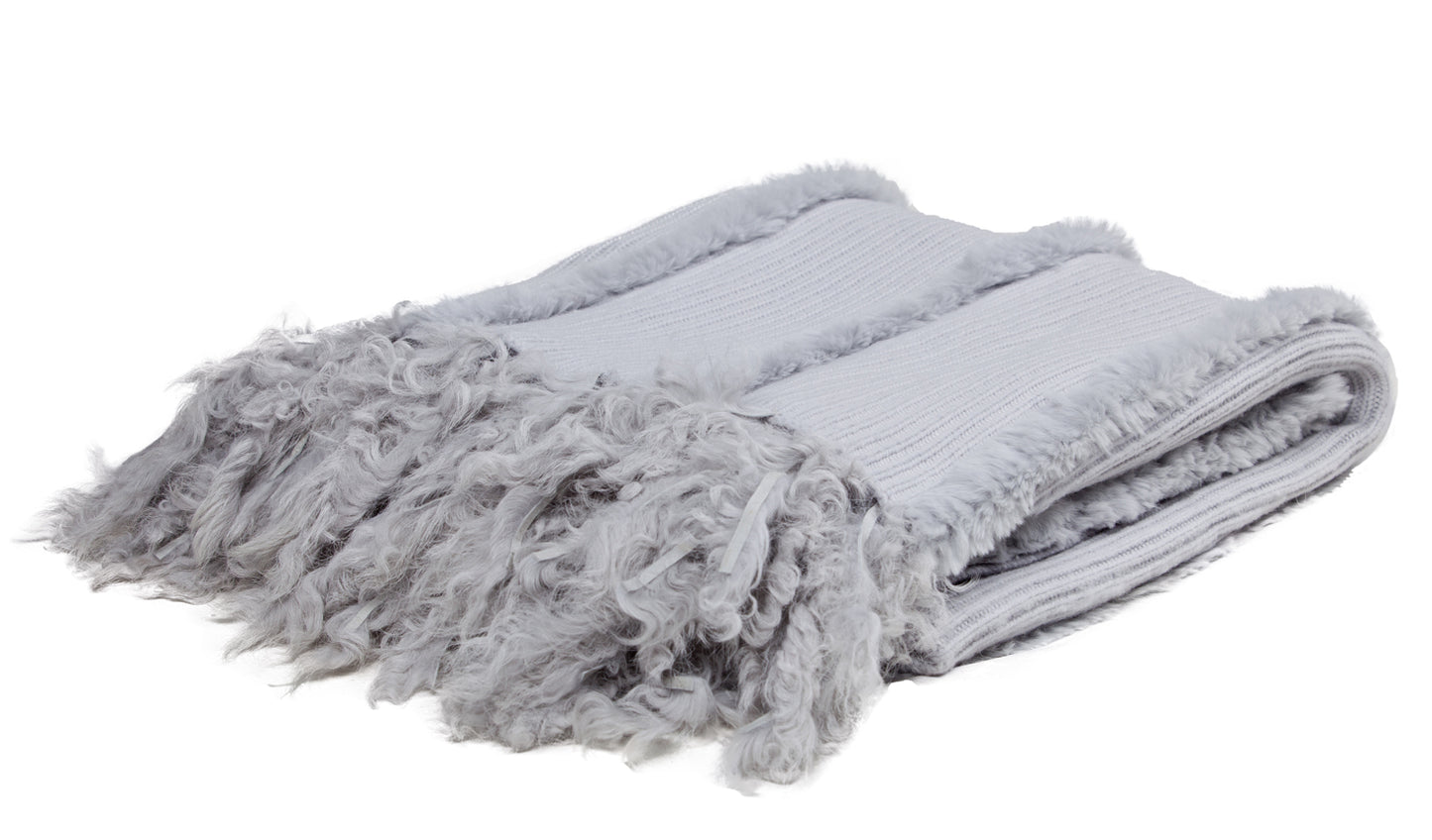 Rabbit Wool Throw